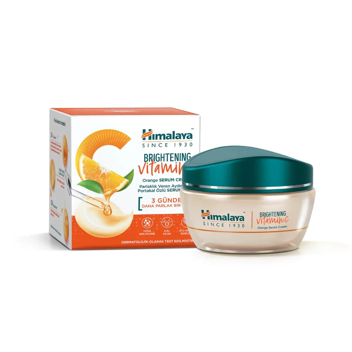 Himalaya Aufhellendes Vitamin C Serum Creme mit Orangenextrakt 50ml