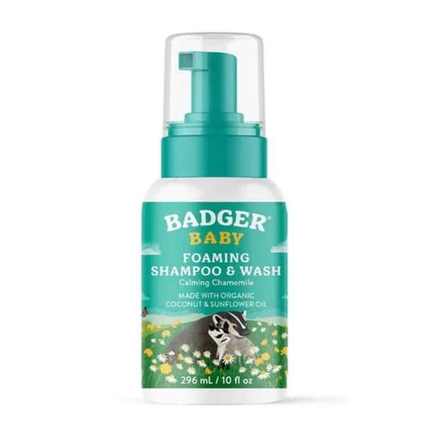 Badger Bio Baby Schaumshampoo &amp; Duschgel - 296 ml