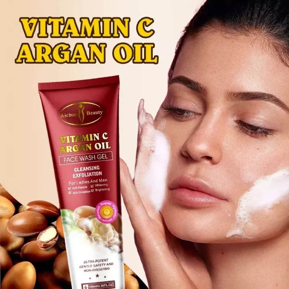 Argan- und Vitamin C-Gesichtsreiniger 100ml von Itchen Beauty