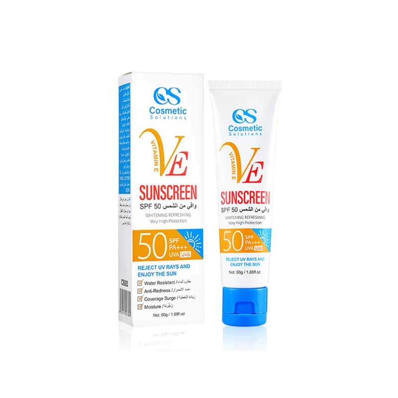 Vitamin E Sonnencreme (50 SPF+++) von Cosmetic Solutions