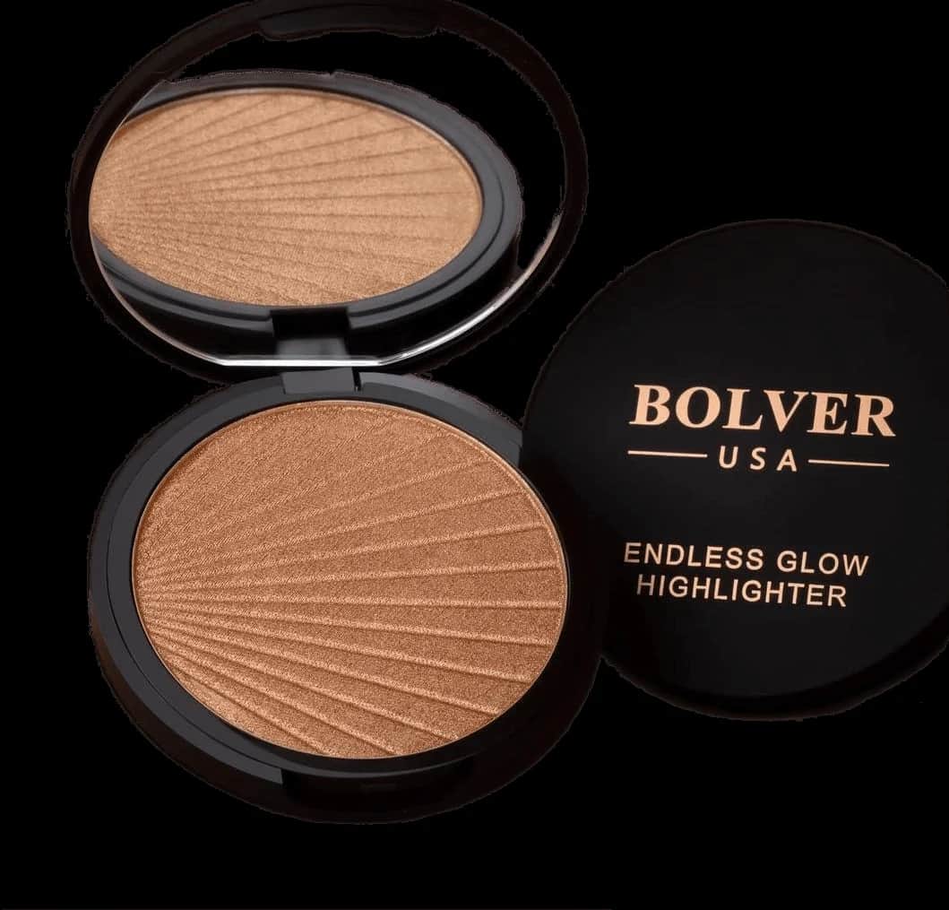Endless Glow Goldener Highlighter für das Gesicht von Pulver H07