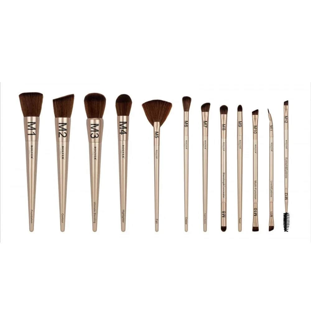 12-teiliges Make-up Pinselset von Polvere