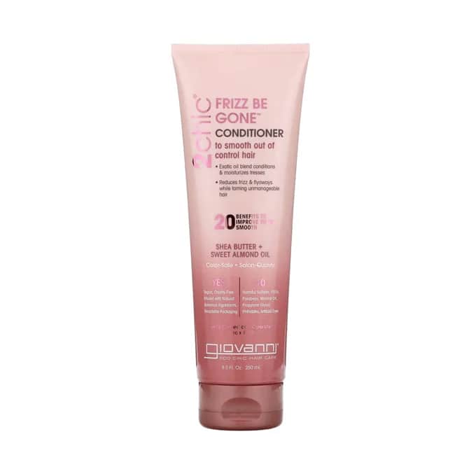 Giovanni 2 Chic Frizz Be Gone Haarglättungs- und Stylingbalsam mit Sheabutter und Süßmandelöl - 250 ml von Giovanni