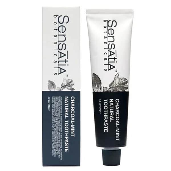 Sensatia Botanicals Aktivkohle-Minz Zahnpasta 120g