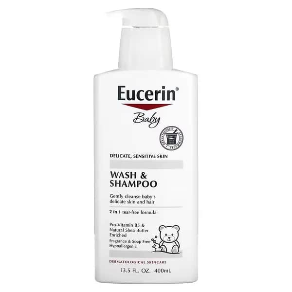 Eucerin Duftfreies Shampoo und Waschmittel für Kinder (400 ml) von Eucerin