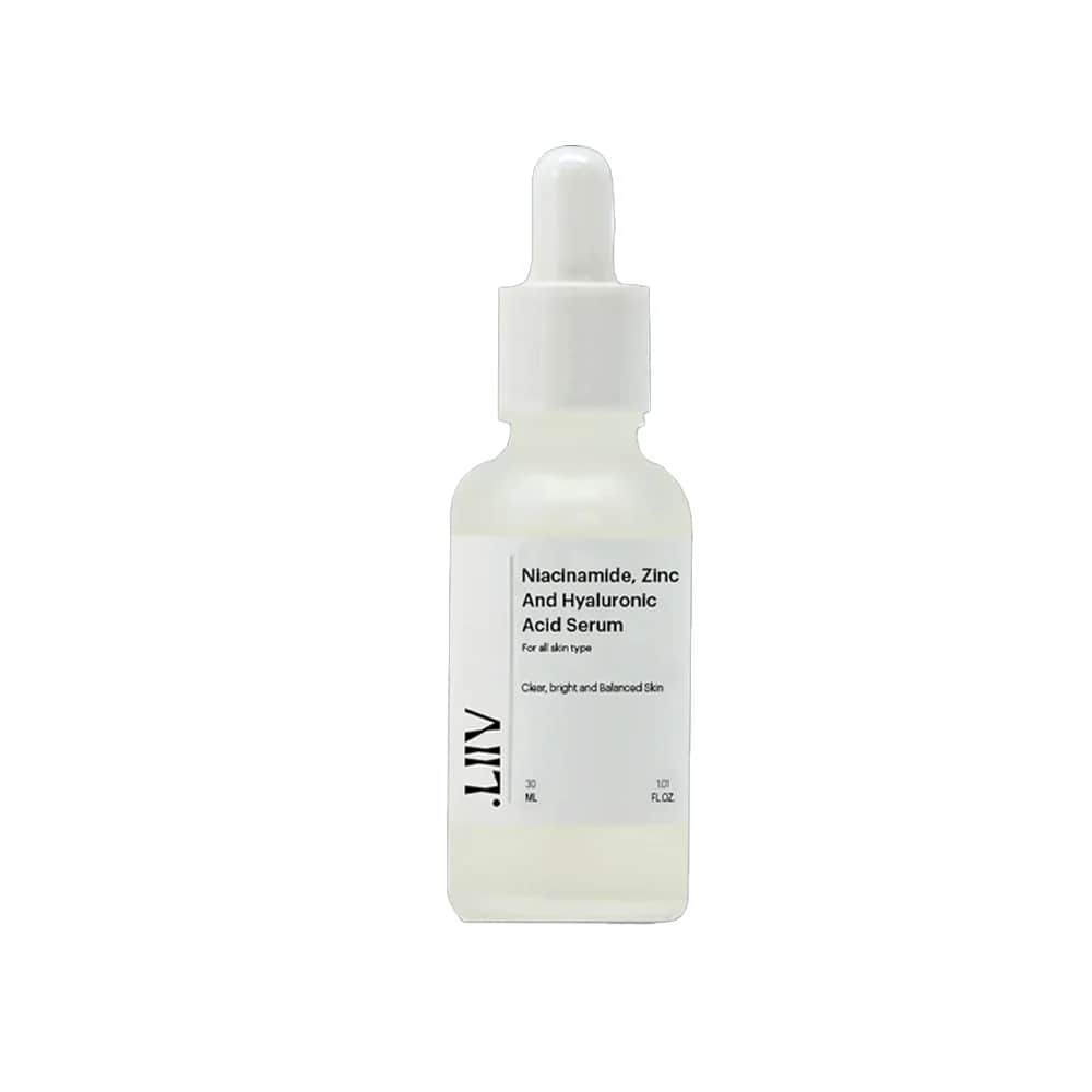 Niacinamid Zink und Hyaluronsäure Serum 30 ml von Leaf