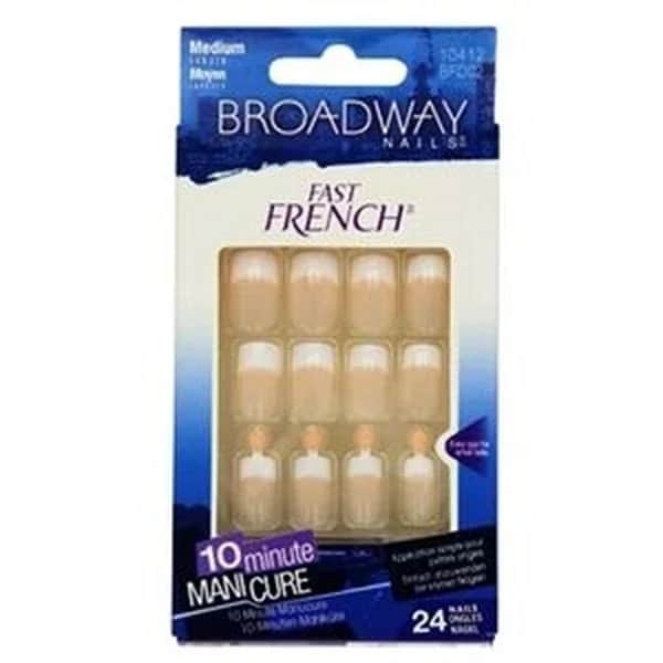 Broadway Schnelle Französische Nagelset