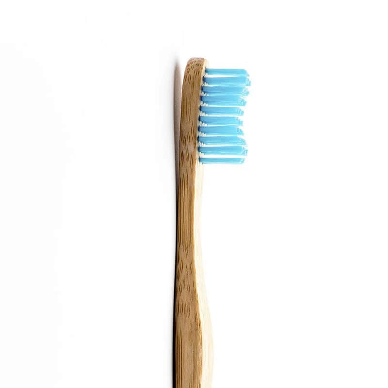 Humble Brush natürliche weiche blaue Erwachsenen-Zahnbürste - umweltfreundlich