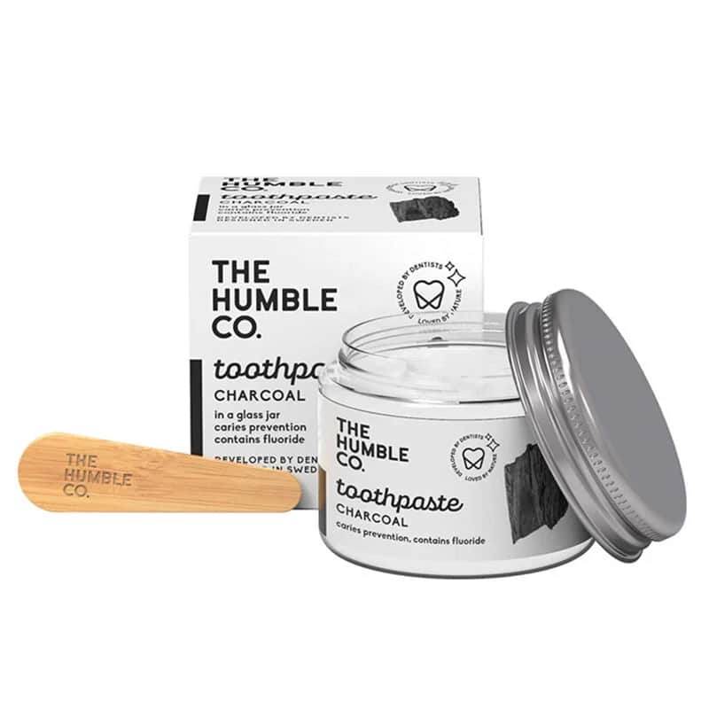 Aktivkohle-Zahnpasta 50ml von The Humble Co.