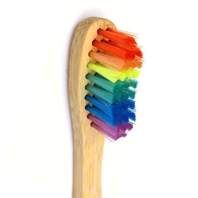 Humble Brush Regenbogen Weiche Zahnbürste für Erwachsene