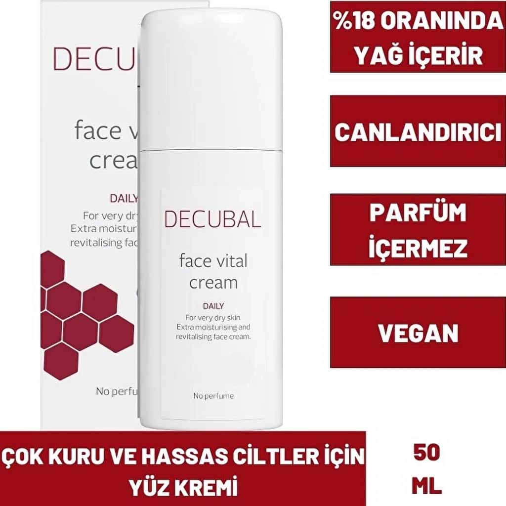 Decubal Vital Nährende Creme für trockene empfindliche Haut 50ml