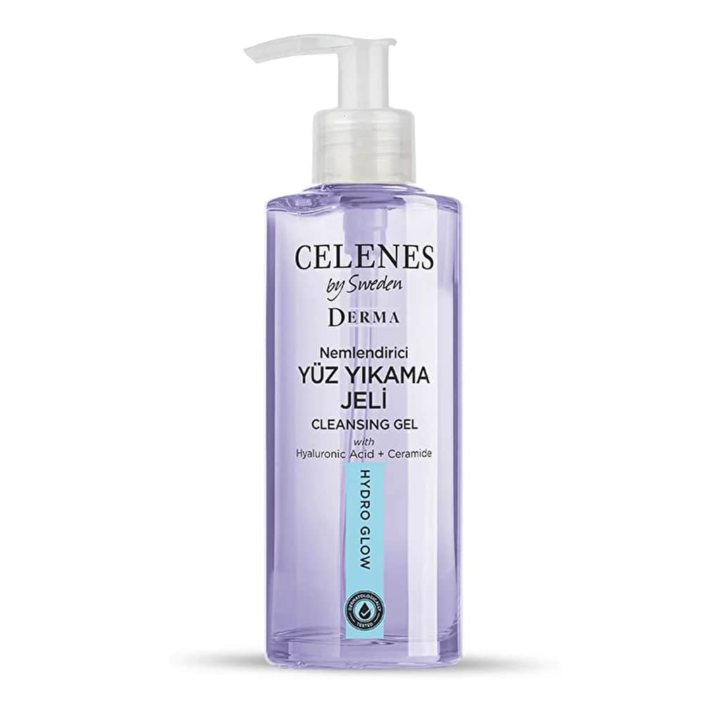 Celenes feuchtigkeitsspendendes Gesichtsreinigungs-Gel mit Hyaluronsäure 250ml