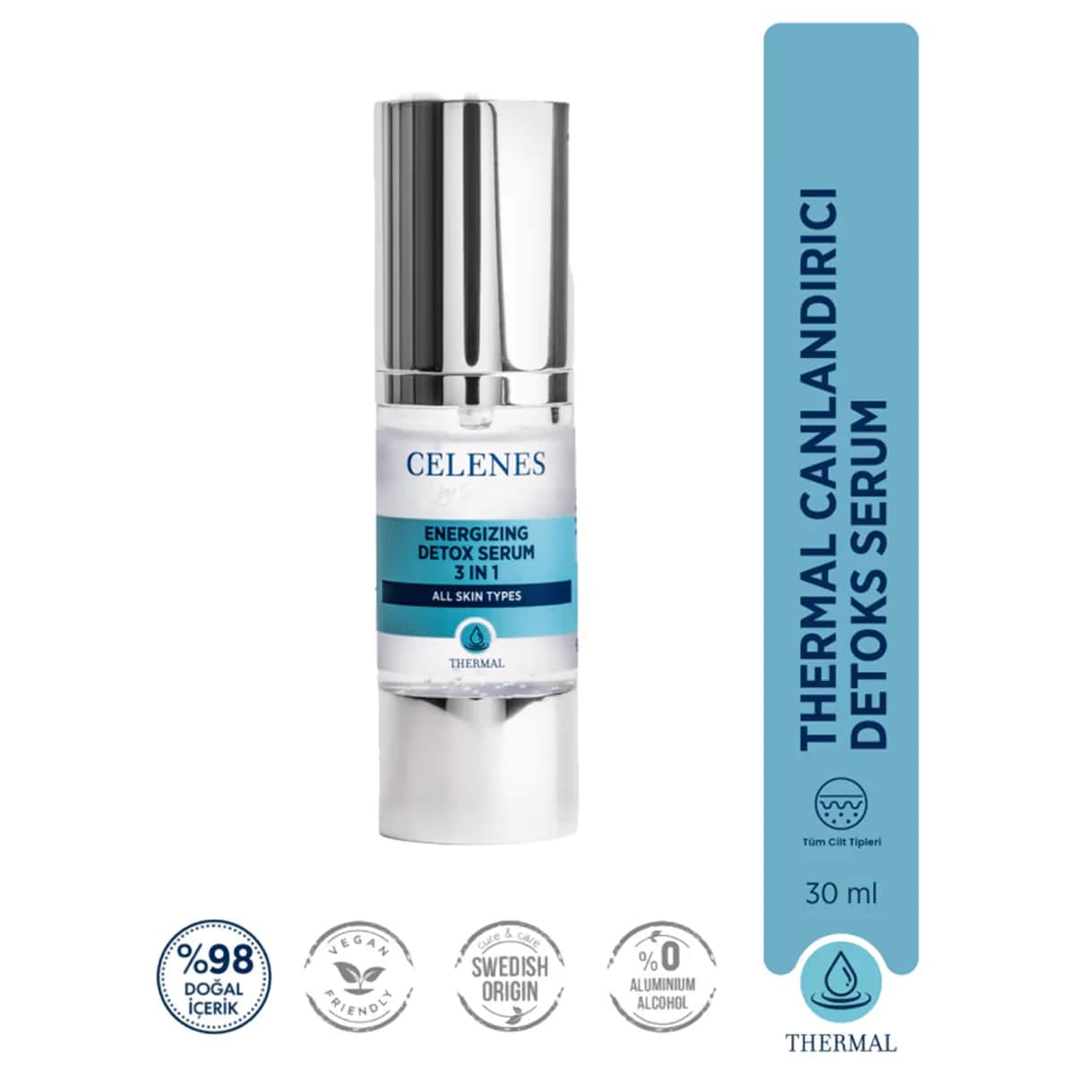 Celenes Revitalisierendes 3-in-1 Detox Serum von Sweden