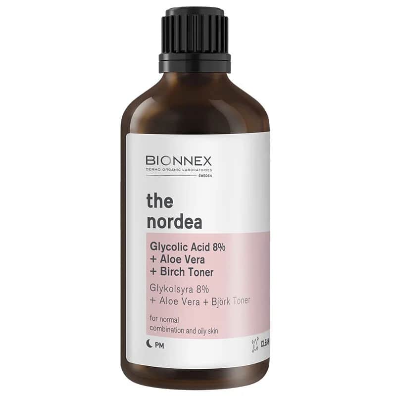 Bionnex Nordea Glycolsäure 8% Toner mit Aloe &amp; Birke 100ml