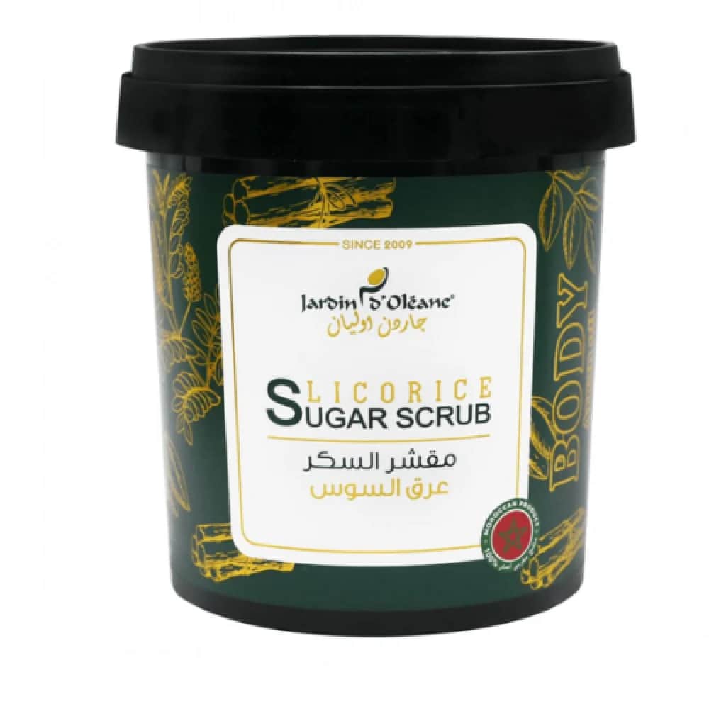 Lakritz-Zuckerpeeling 600 Gramm von Garden Olian