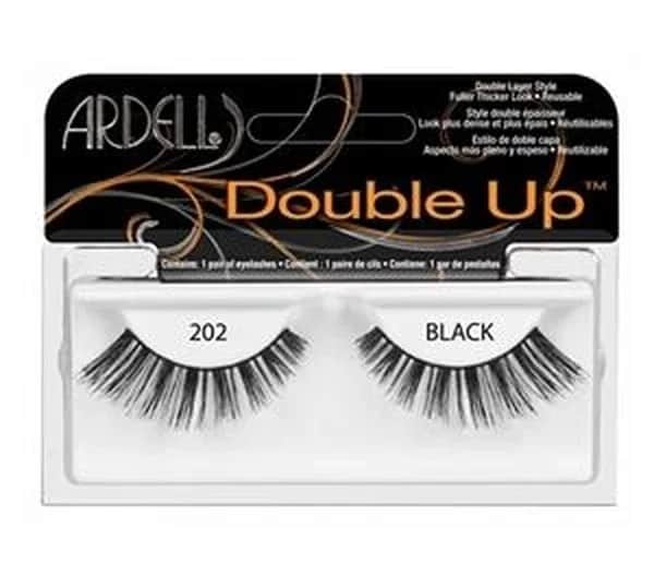 Ardell Double-Up 202 Schwarz Doppel Wimpern