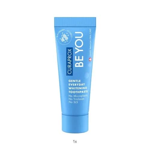 Curaprox Reise-Set - Kompaktes Mundpflege-Set in Gelb