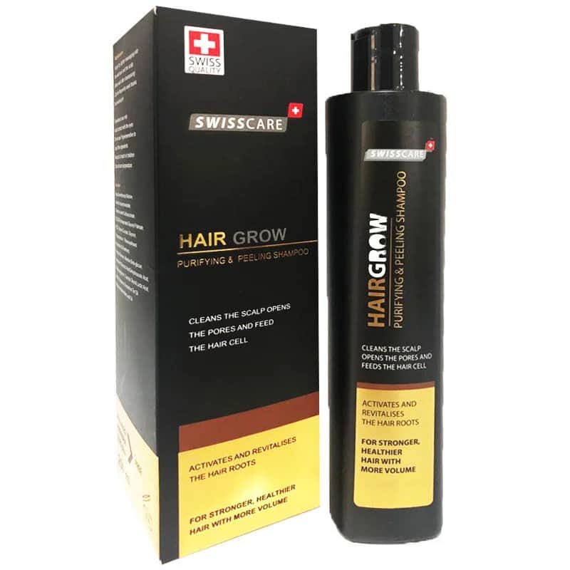 Swisscare HairGrow Reinigendes Peeling Shampoo 250ml