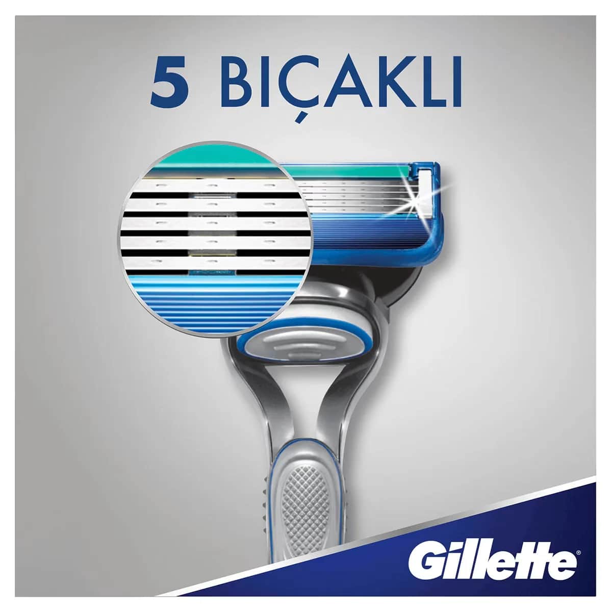 Gillette Fusion Start Rasierer für Männer + 1 Ersatzklinge