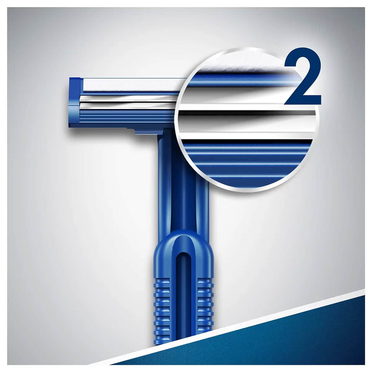 Gillette verchromte Doppelrasierklingen 5er-Pack