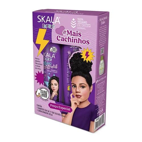 Scala Expert More Curls Shampoo und Conditioner Set für Kinder - 325 ml