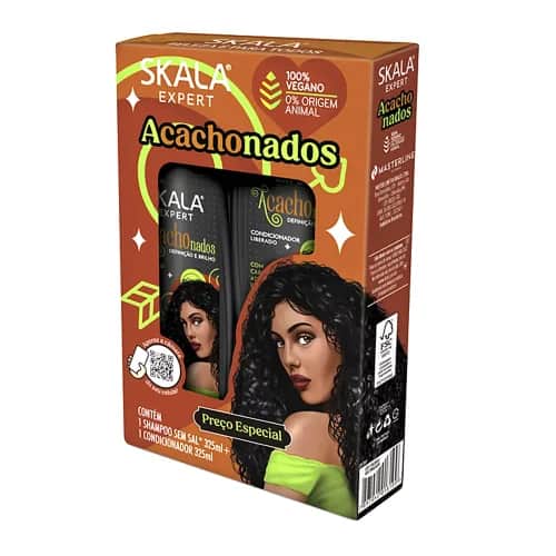 Scala Expert Akashu Nados Locken Shampoo und Conditioner Set - 325 ml