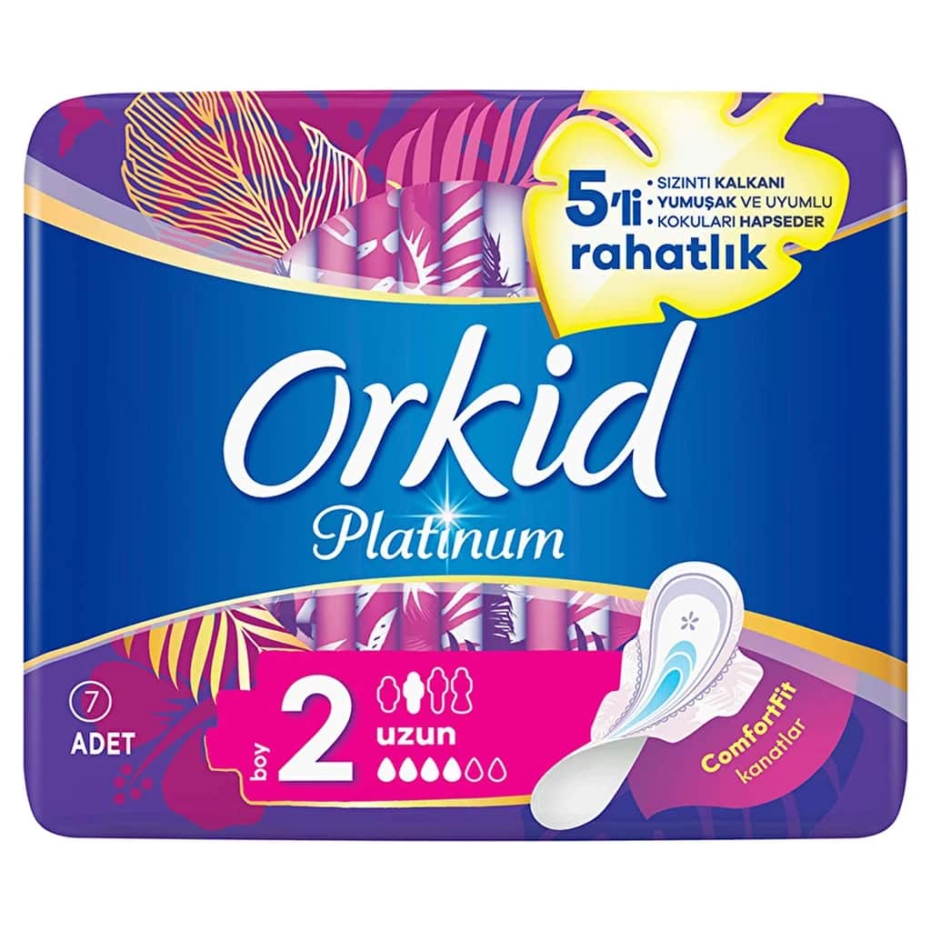 Orkid Platinum Flügelbinden Größe 2 - 7 Stück