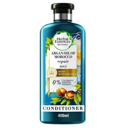 Kräuter Essenzen Marokkanisches Arganöl Haarbalsam für Erneuerung und Reparatur - 400 ml von Kräuter Essenzen