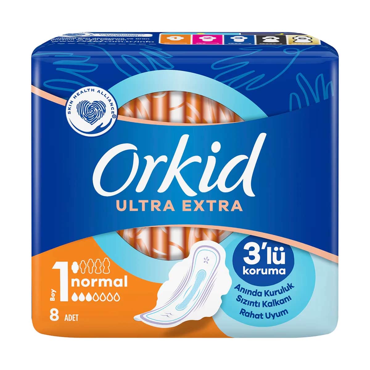 Orkid Ultra Normal Binden 8 Stück