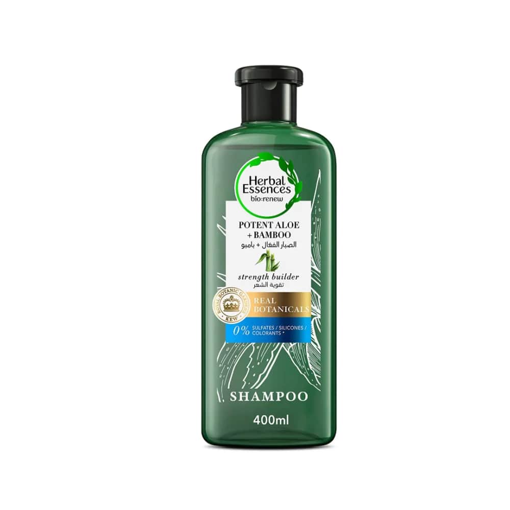 Aloe Vera und Bambus Shampoo zur Haarstärkung 400 ml von Herbal Essences