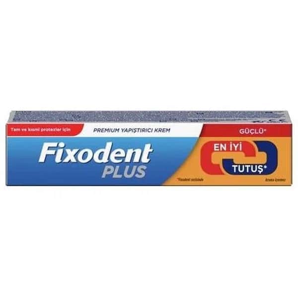 Fixodent Plus Premium Haftcreme für Zahnprothesen
