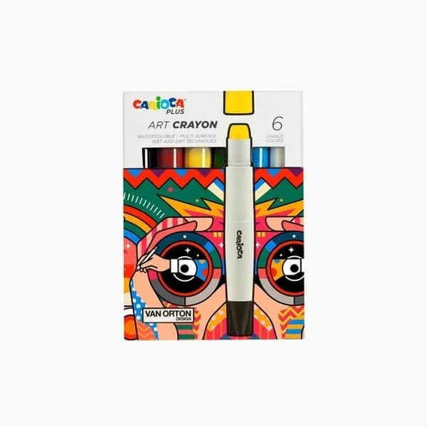 Carioca Plus 6er Pack Kunstkreiden