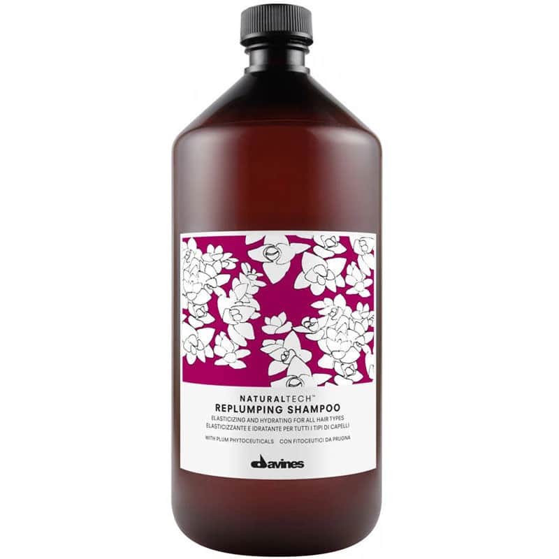 Davines Replumping Shampoo 1L - Hydratisierender &amp; Volumengebender Reiniger
