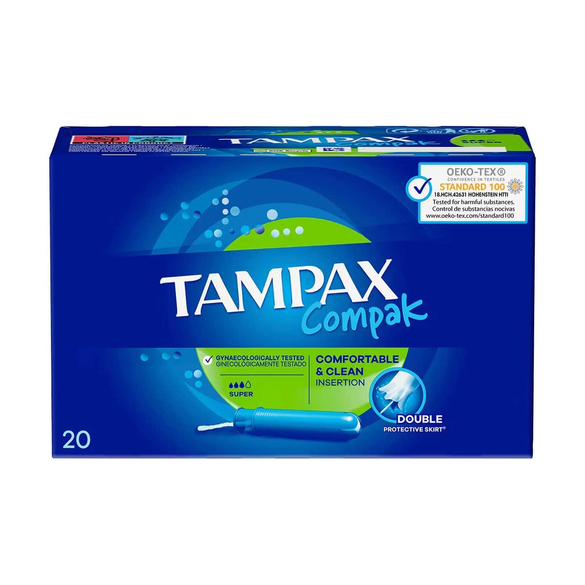Tampax Compak Super Tampons 20 Stück