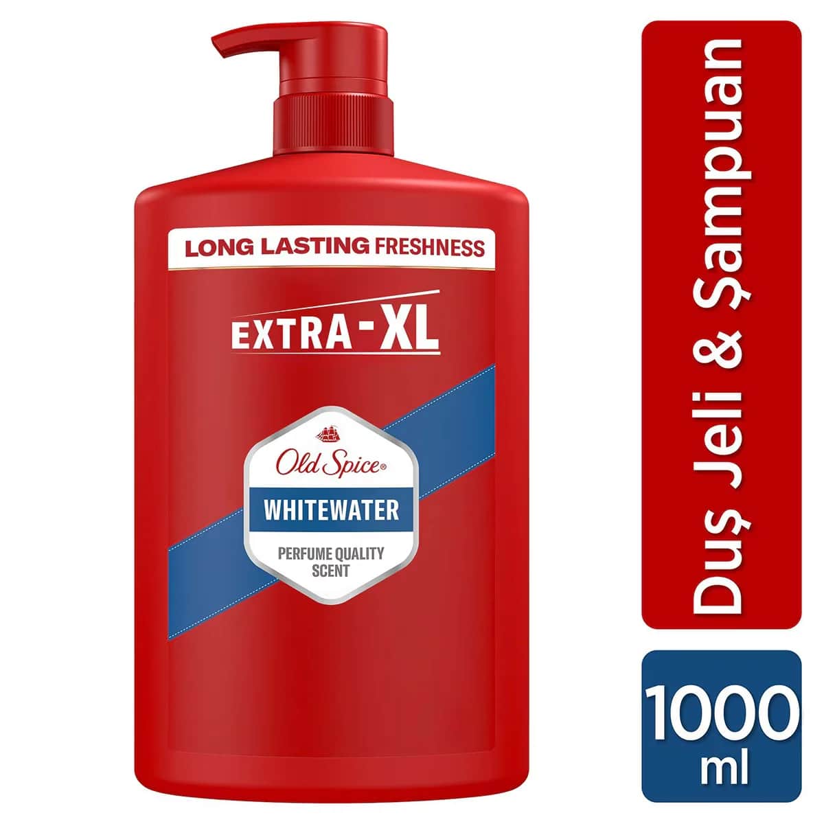 Old Spice Whitewater 3-in-1 Duschgel &amp; Shampoo 1000ml
