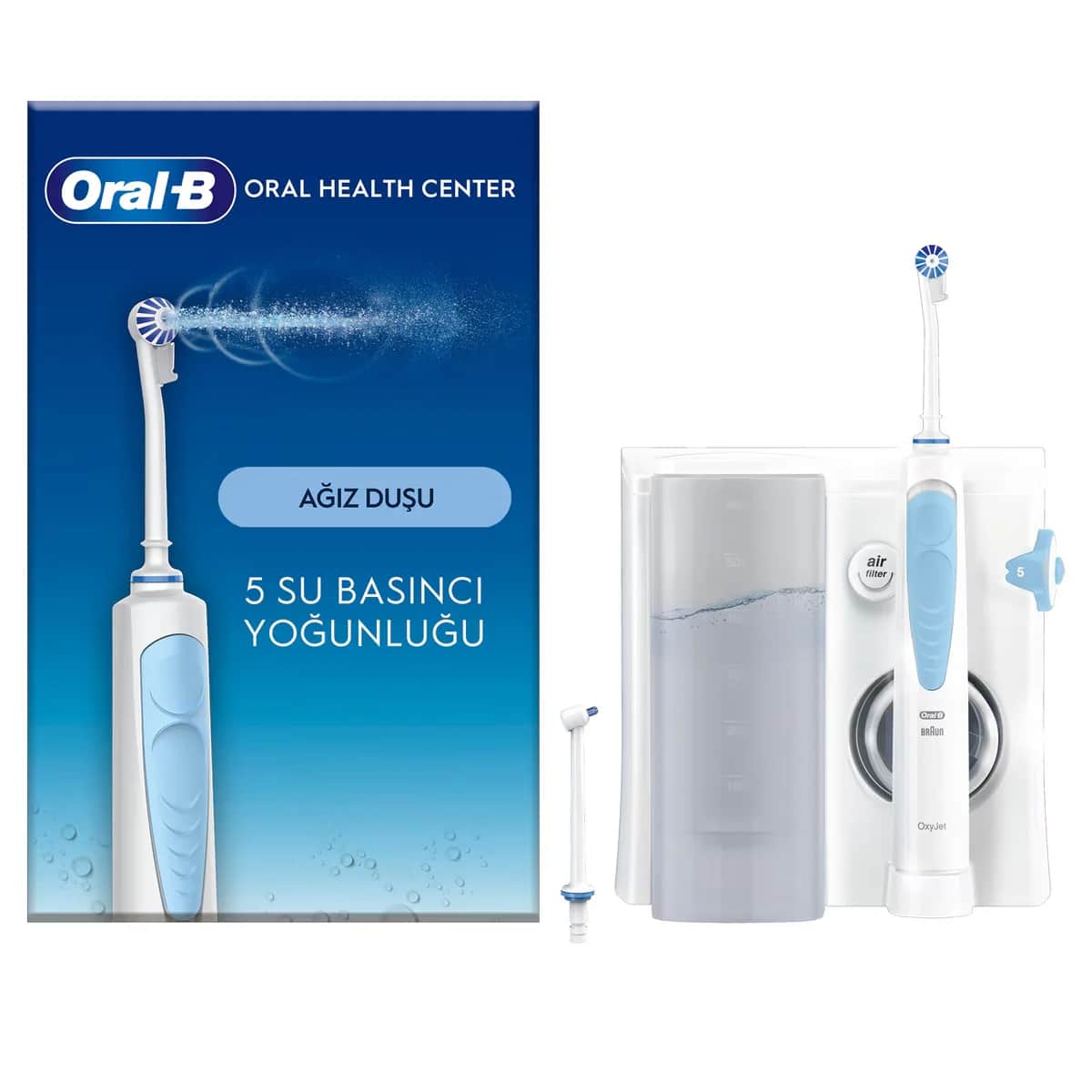 Oral-B Oxyjet Mikrobubble Munddusche für gesunde Zähne