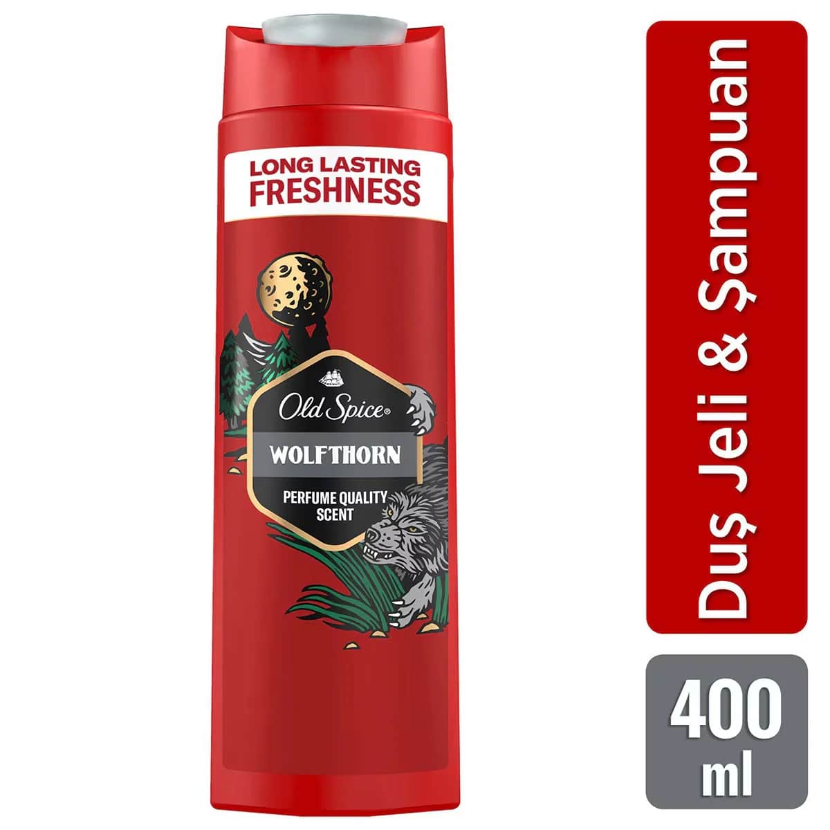 Old Spice Wolfthorn Duschgel - 400ml