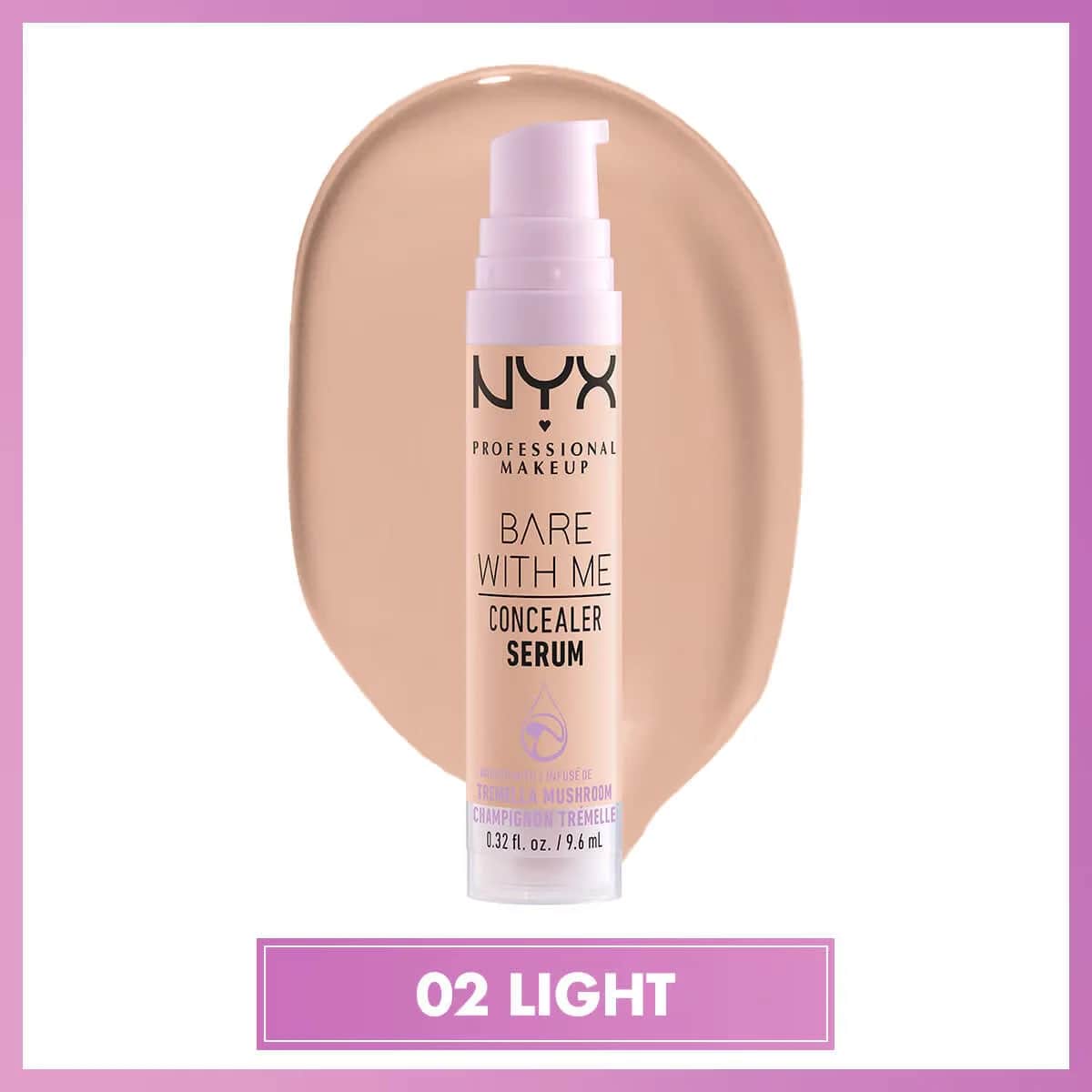 NYX Bare With Me Kapatıcı Serum 02 Light - Feuchtigkeitsspendender Concealer