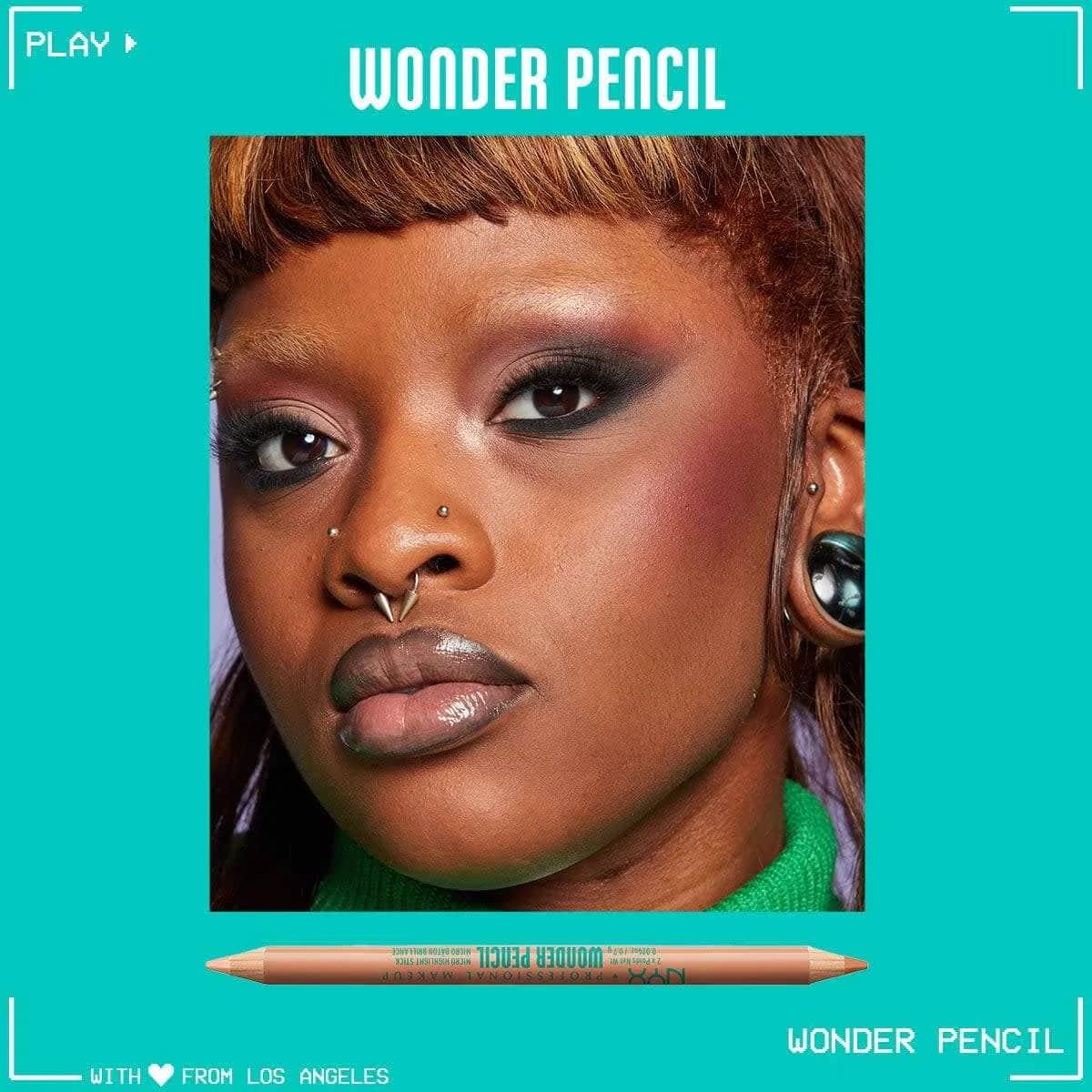 Nyx Wonder Pencil Dual-Sided Highlighter &amp; Concealer - Warm Deep