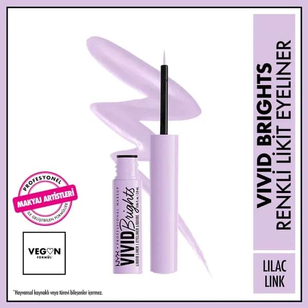 NYX Vivid Brights Flüssigeyeliner