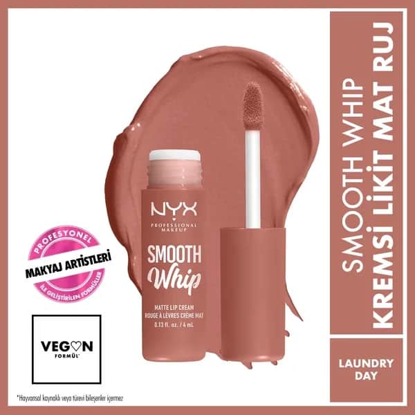 Nyx Smooth Whip Cremiger Matt Lippenstift - Laundry Day