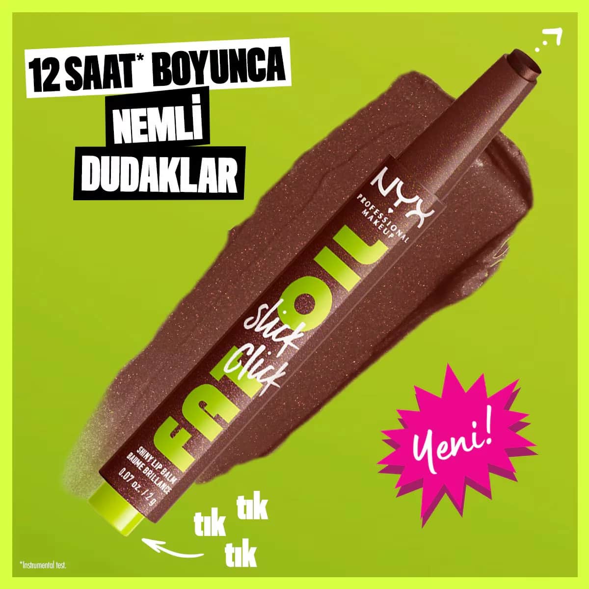 NYX Fat Oil Slick Click Lippenbalsam