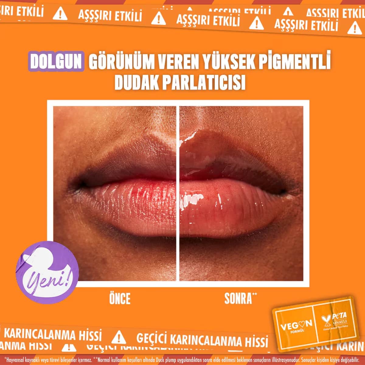 NYX Duck Plump Lip Gloss 01 - Ingwer-Infused Gloss für volle Lippen