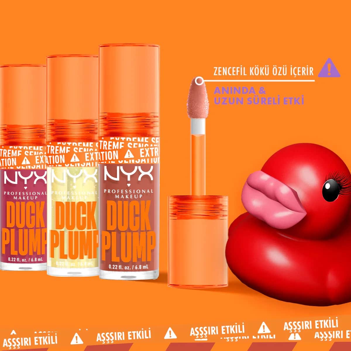 NYX Duck Plump Lip Gloss 07 Mocha Me Crazy - Volle Lippen, Vegan