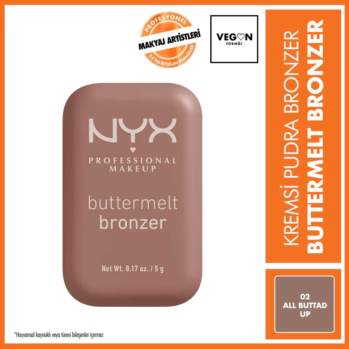 NYX Buttermelt Bronzer 02 All Buttad Up
