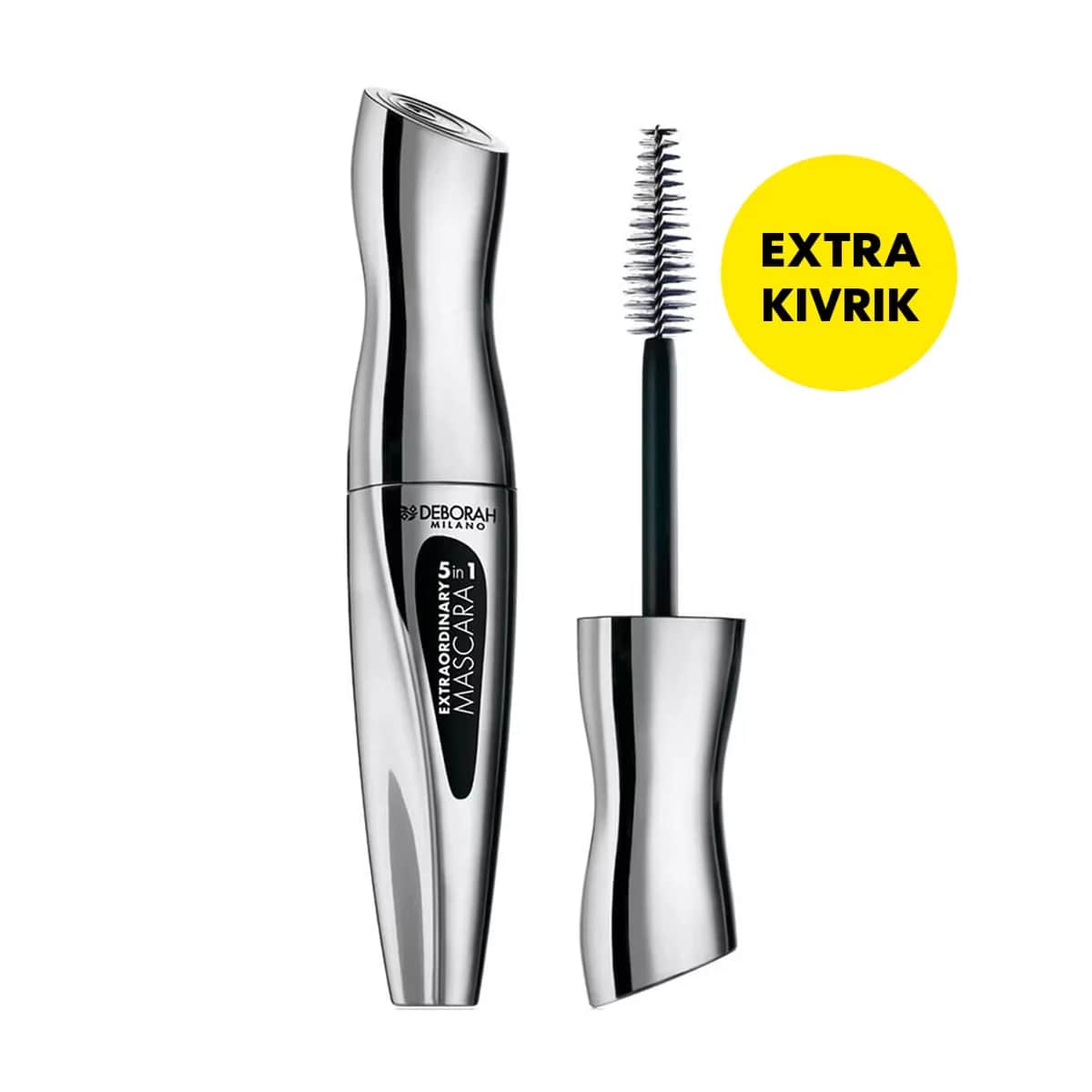 Deborah 5-in-1 Schwarze Mascara
