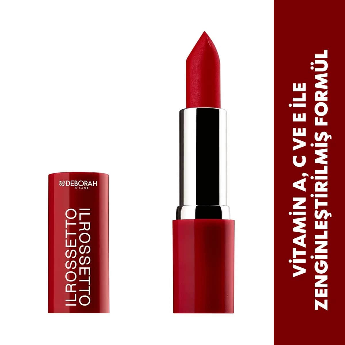 Deborah Milano Il Rossetto Klassischer Lippenstift 816 Ikonisches Rot
