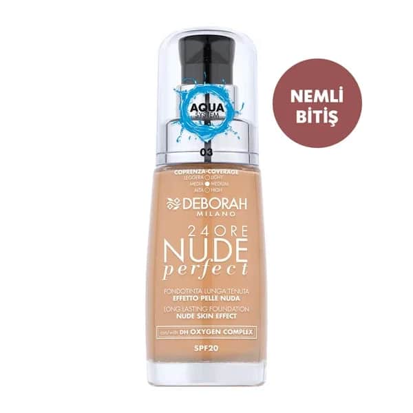 Deborah 24Ore Perfect Nude Foundation Nr. 03 - Sand