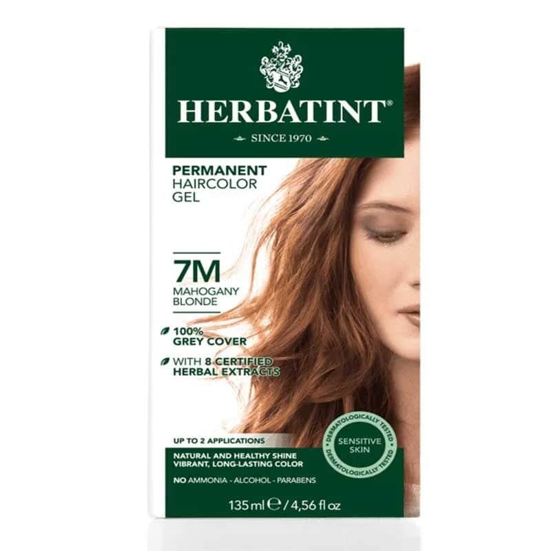 Herbatint 7M Mahagoni Blond Haarfarbe - Natürliche Farbformel