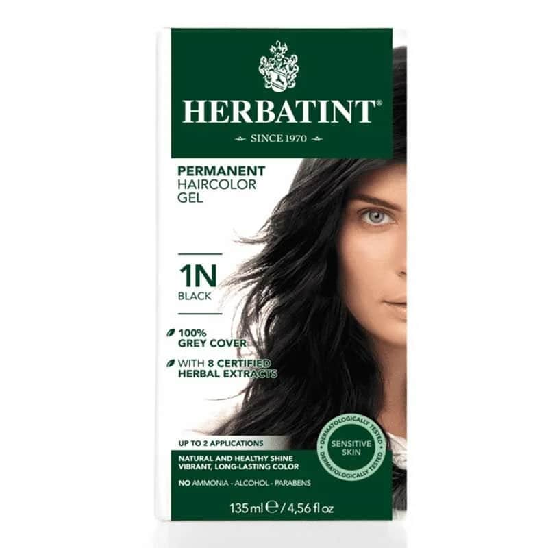 Herbatint 1N Schwarz Haarfarbe